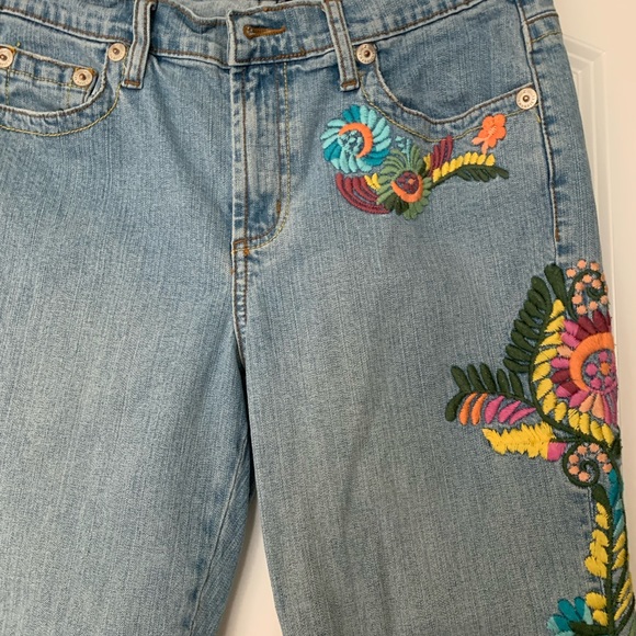 Z. Cavaricci Jeans Vintage Cavaricci Embroidered Jeans Poshmark
